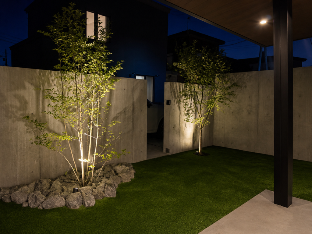 植栽 ライトアップ