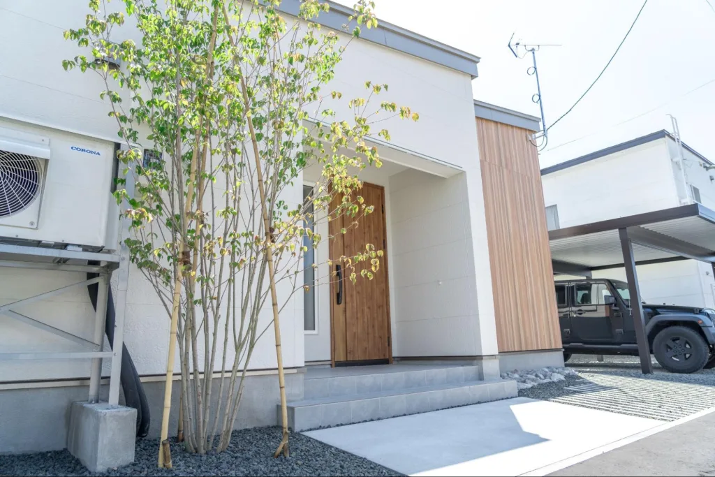 江別市の住宅外構｜施工事例